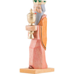 Wise Man with Yellow Cape - 6,8 cm / 2.7 inch