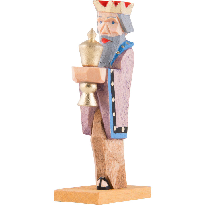 Wise Man with Blue Collar - 6,5 cm / 2.6 inch
