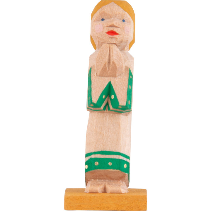 Engel betend mit langem Kleid - 4,7 cm