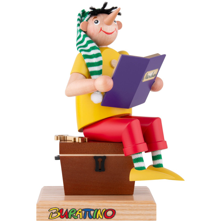 Räuchermännchen Burattino - 21 cm