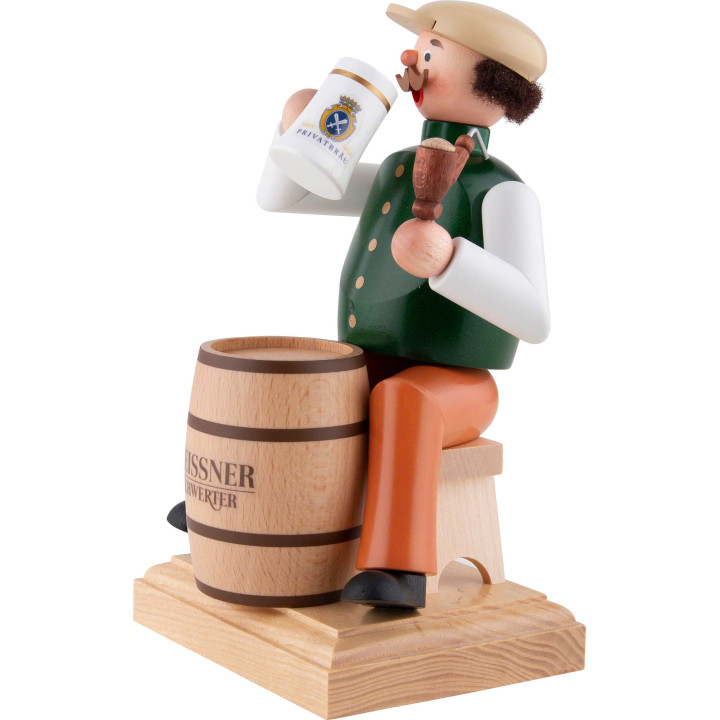 Smoker - Regular Guest - sitting - 18 cm / 7.1 inch