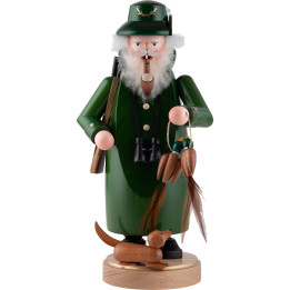 Smoker - Forester with Dachshund - 24 cm / 9.4 inch