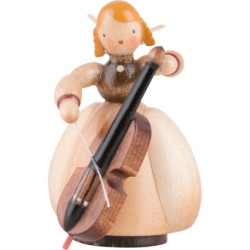 Schaarschmidt Engel mit Cello - 4 cm