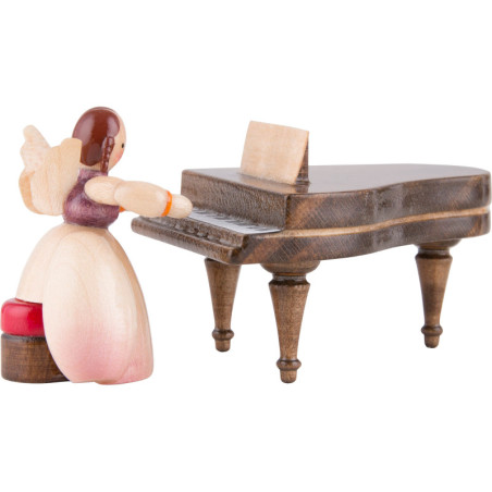 Schaarschmidt Engel mit Klavier, 2-teilig - 4 cm