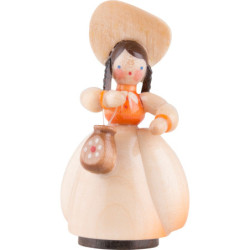 Schaarschmidt Hat Lady with Handbag - 4 cm / 1.6 inch