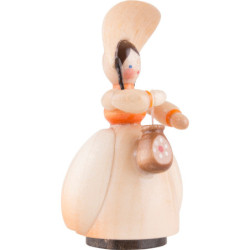 Schaarschmidt Hat Lady with Handbag - 4 cm / 1.6 inch