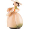 Schaarschmidt Hat Lady with Flute - 4 cm / 1.6 inch