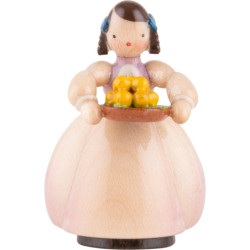 Schaarschmidt Mädchen mit Apfelschale - 4 cm