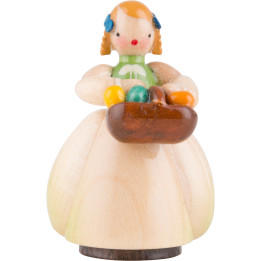 Schaarschmidt Mädchen mit Eierkorb - 4 cm