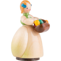 Schaarschmidt Girl with Egg Basket - 4 cm / 1.6 inch