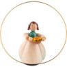 Schaarschmidt Blumenkind mit Blumenschale im Ring - 6 cm