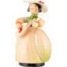 Schaarschmidt Hat Lady with Mandoline - 4 cm / 1.6 inch