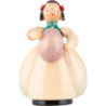 Schaarschmidt Girl with Egg blue - 4 cm / 1.6 inch