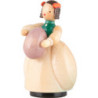Schaarschmidt Mädchen mit Ei lila - 4 cm