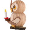 Owl Child with Candle - 4 cm / 1.6 inch