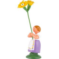 Wiesenblumenmädchen mit Himmelschlüssel - 11 cm