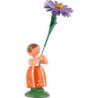 Wiesenblumenmädchen mit Aster - 11 cm