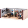 Miniature Room - Turner's Workshop - 4 cm / 1.6 inch