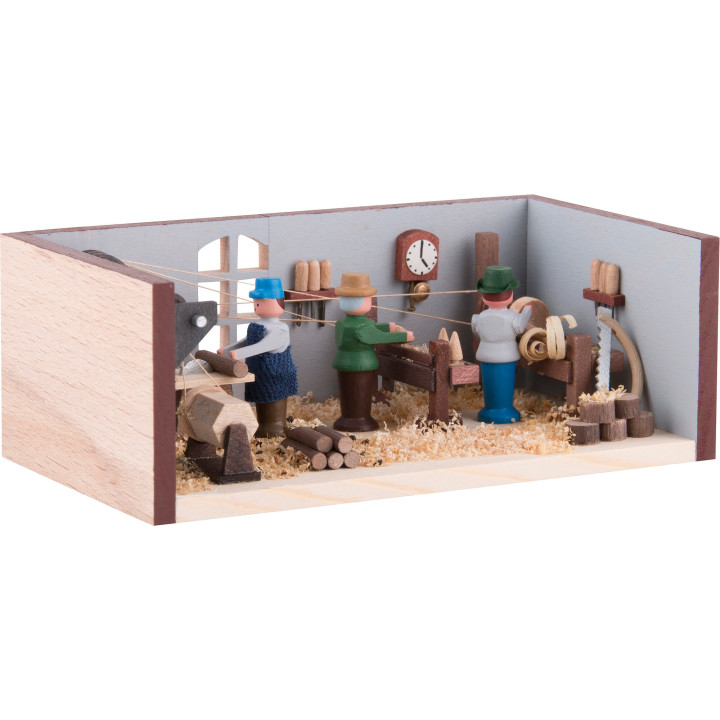 Miniature Room - Turner's Workshop - 4 cm / 1.6 inch