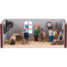 Miniature Room - Turner's Workshop - 4 cm / 1.6 inch