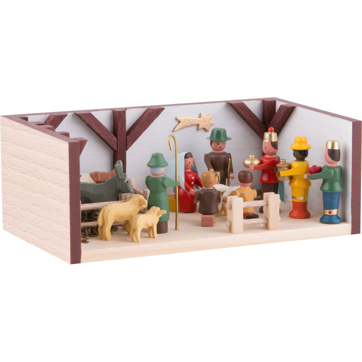 Miniaturstübchen Krippenstube - 4 cm