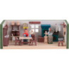 Miniaturstübchen Bauernstube - 4 cm