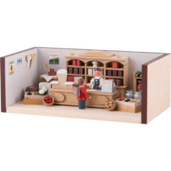 Miniaturstübchen Tante-Emma-Laden - 4 cm