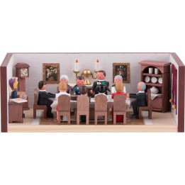 Miniaturstübchen Geburtstagsstube - 4 cm