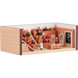 Miniature Room - Lecture Hall - 4 cm / 1.6 inch