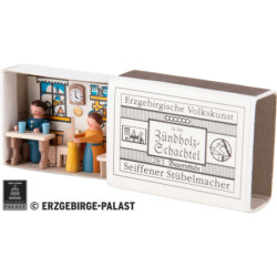 Zündholzschachtel Bauernstube - 3,8 cm