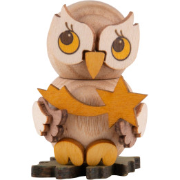 Owl Child with Star - 4 cm / 1.6 inch