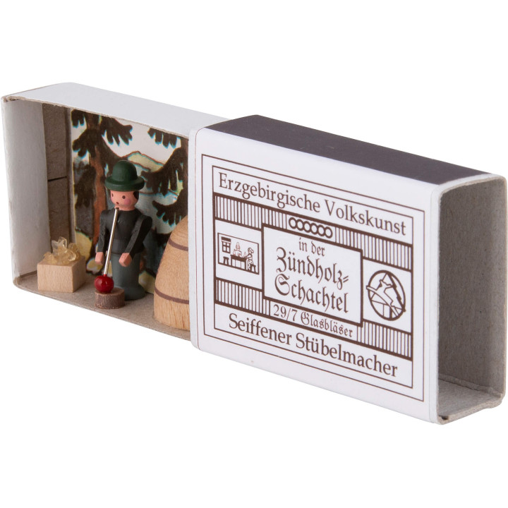 Matchbox - Glass Blower - 3,8 cm / 1.5 inch