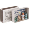 Matchbox - Angel with Deer - 3,8 cm / 1.5 inch