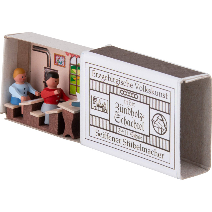 Zündholzschachtel Schule - 3,8 cm