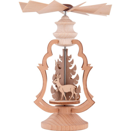 1-Tier Thermic Pyramid - Santa Claus - 13,5 cm / 5.3 inch
