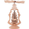 1-Tier Thermic Pyramid - Santa Claus - 13,5 cm / 5.3 inch
