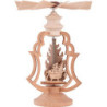 1-Tier Thermic Pyramid - Santa Claus - 13,5 cm / 5.3 inch