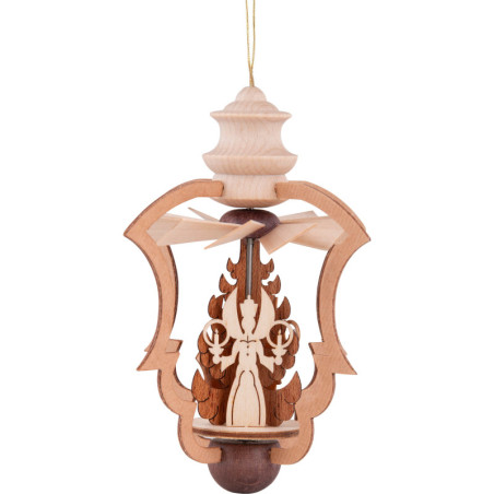 Tree Ornament - Angel and Horse Rider - 10,5 cm / 4.1 inch