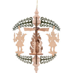Christbaumschmuck Rollbaum - Engelchor - 14,5 cm