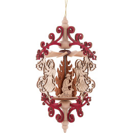 Tree Ornament - Angel with Bell - Nativity - 15 cm / 5.9 inch