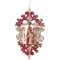 Tree Ornament - Angel with Bell - Nativity - 15 cm / 5.9 inch