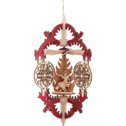 Tree Ornament - Ornaments - Angels on Stars - 15 cm / 5.9 inch