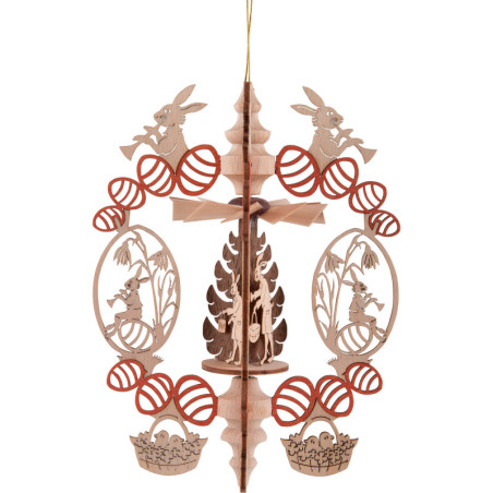 Easter Ornament - Bunny and Snowdrop - 15,3 cm / 6 inch