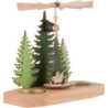 1-Tier Pyramid - Fir Trees - Christmas Tree - 16,5 cm / 6.5 inch
