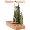 1-Tier Pyramid - Fir Trees - Nativity - 16,5 cm / 6.5 inch