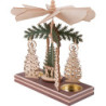 1-stöckige Pyramide Christbaum - Heiliger Abend - 20 cm