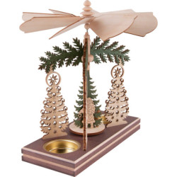 1-Tier Pyramid - Christmas Tree - Christmas Eve - 20 cm / 7.9 inch