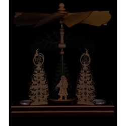 1-Tier Pyramid - Christmas Tree - Christmas Eve - 20 cm / 7.9 inch