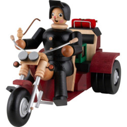 Räuchermännchen Trikefahrer - 18 cm