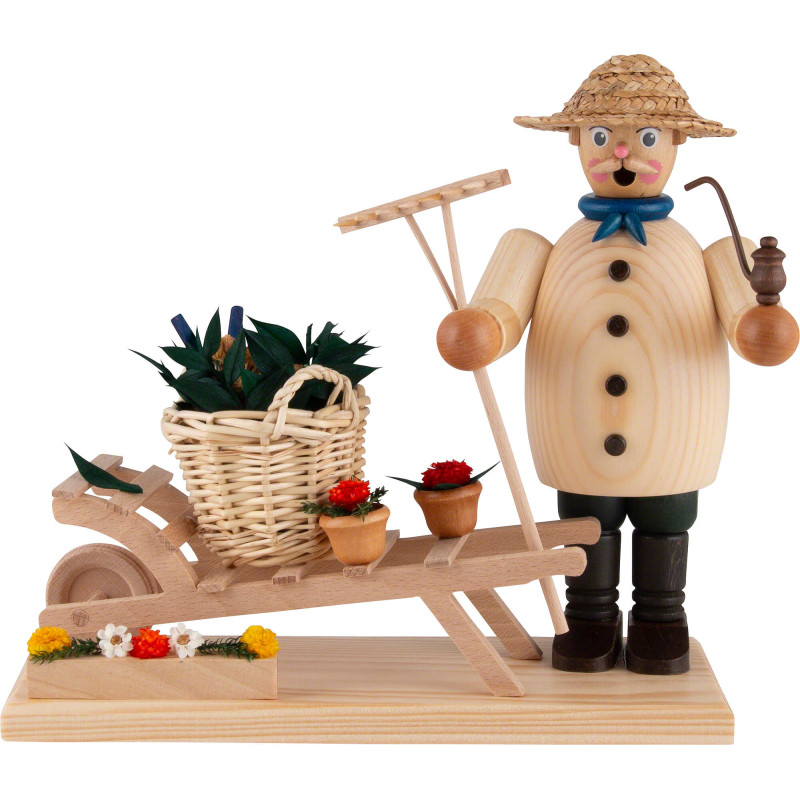 Räuchermännchen Gärtner - 21 cm